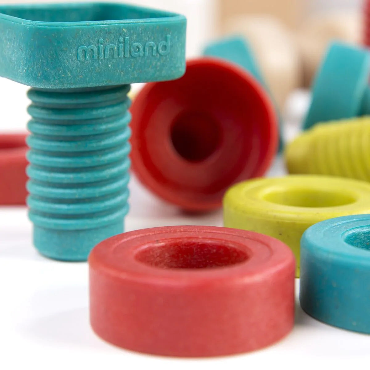 Juego de tornillos y tuercas ECO Nuts&Bolts Miniland