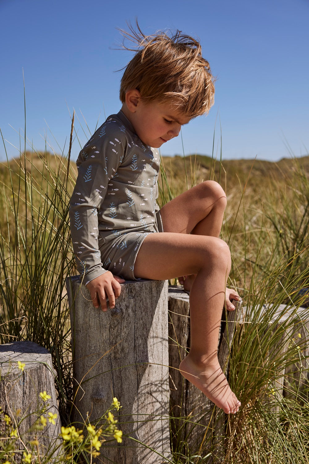 Camiseta protección solar Océano Verde Fresk