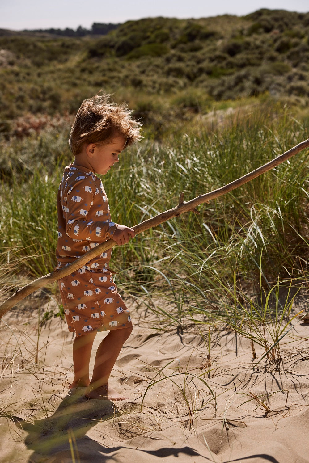 Camiseta protección solar Elefantes Fresk