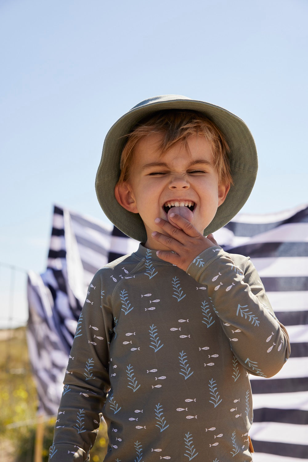 Camiseta protección solar Océano Verde Fresk