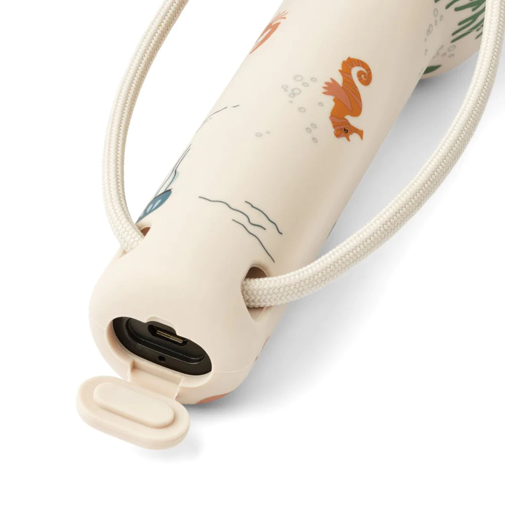 Linterna recargable de silicona Gry Sea Creature de Liewood