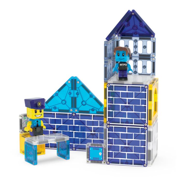 Magna-Tiles Police station 35 piezas