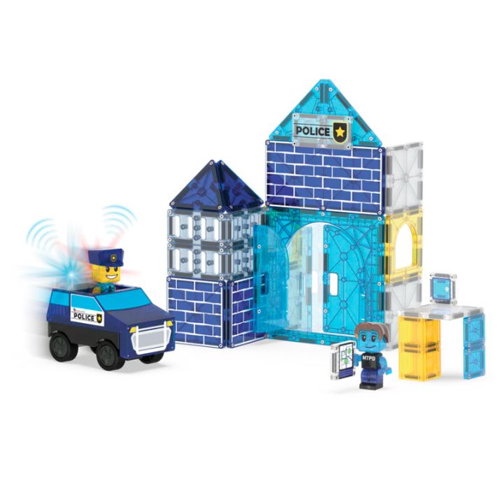 Magna-Tiles Police station 35 piezas