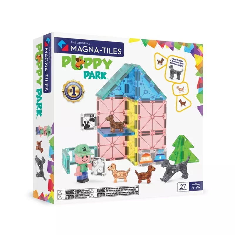 Magna-Tiles Puppy Park 27 piezas