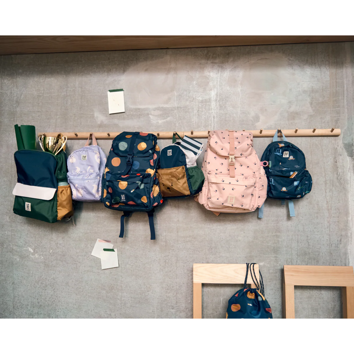 Mochila Andreas Backpack Bear navy Liewood