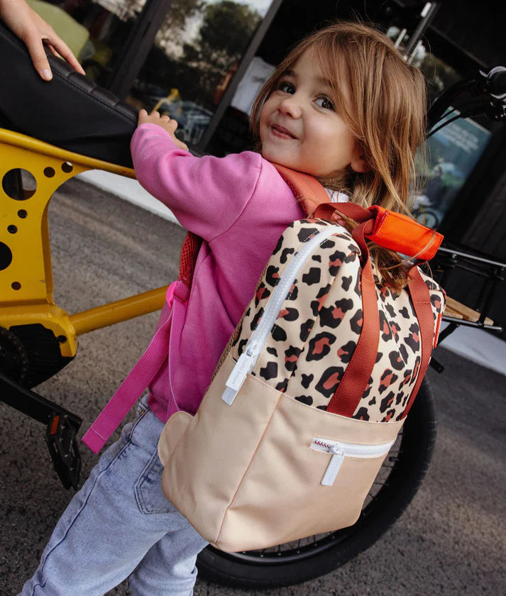 Mochila primaria Léopard #2. Hello Hossy