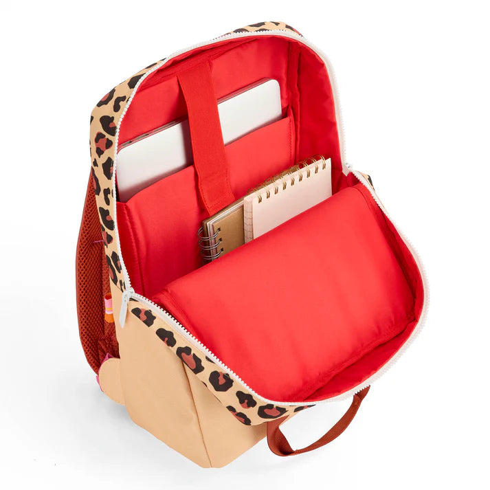 Mochila primaria Léopard #2. Hello Hossy