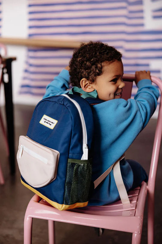 Mochila Infantil Mini Dark Blue Hello Hossy