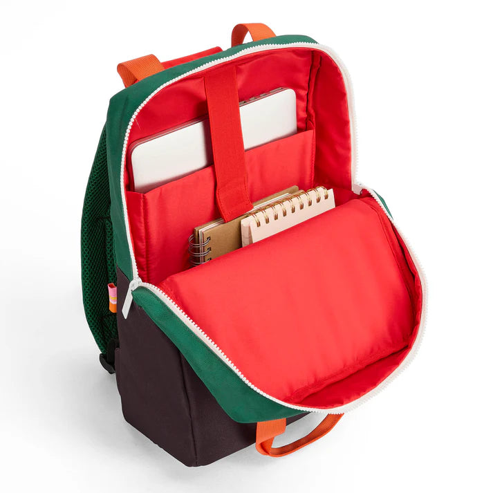 Mochila primaria Mini Dark Green Hello Hossy