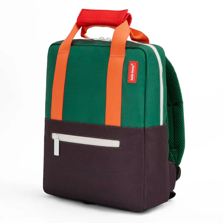 Mochila primaria Mini Dark Green Hello Hossy