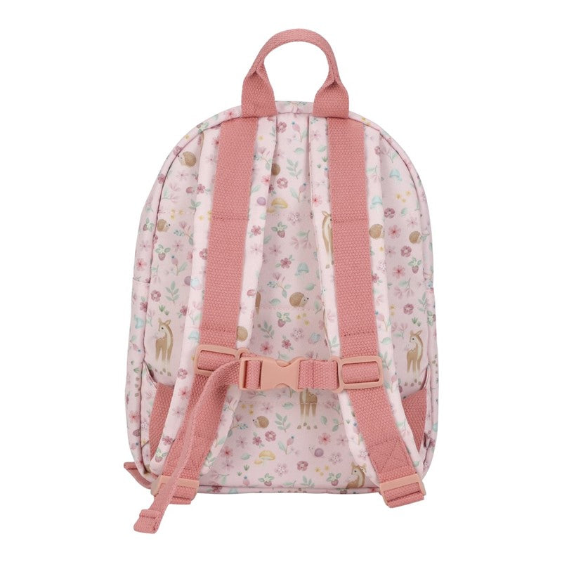 Mochila infantil Fairy Garden rosa Little Dutch