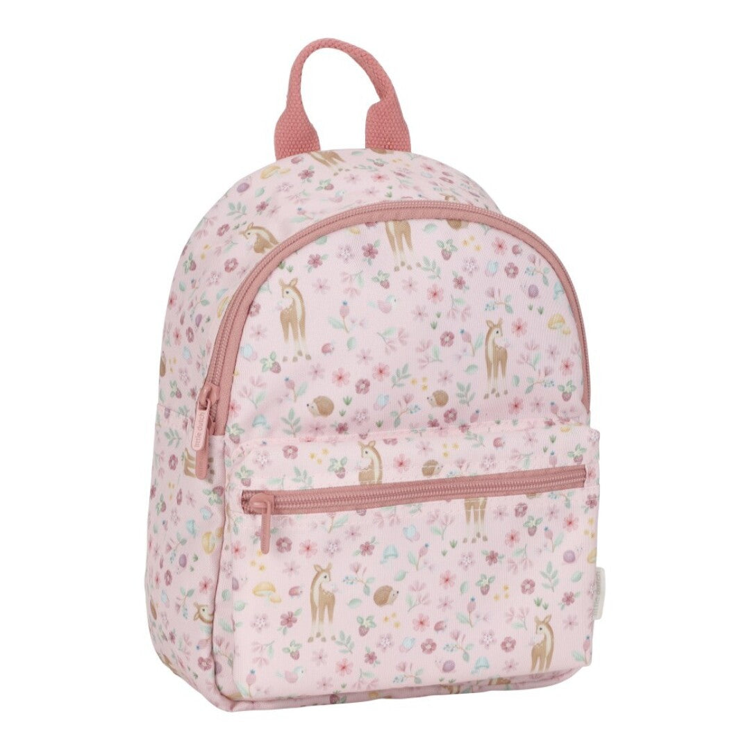 Mochila infantil Fairy Garden rosa Little Dutch