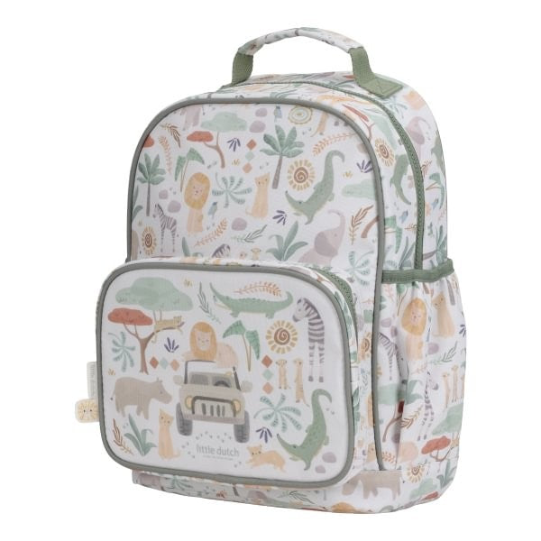 Mochila infantil Grande Safari Friends de Little Dutch