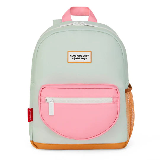 Mochila para Primaria Mini Water Green Hello Hossy