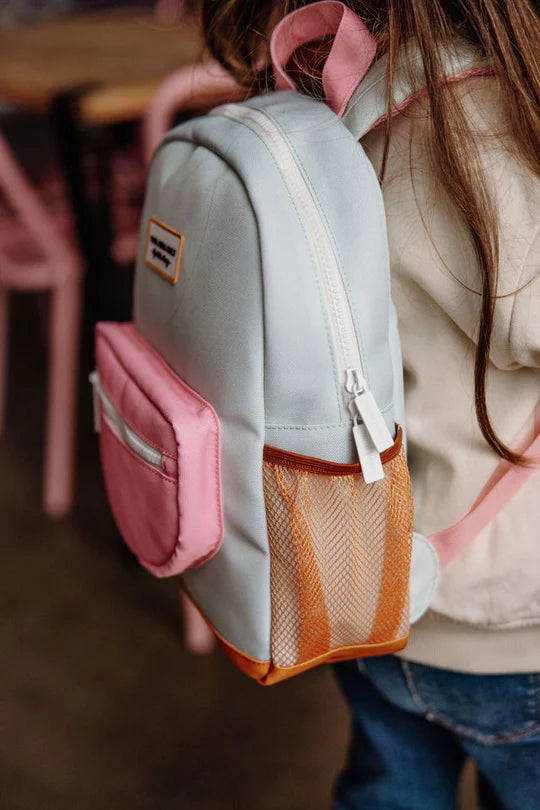 Mochila para Primaria Mini Water Green Hello Hossy