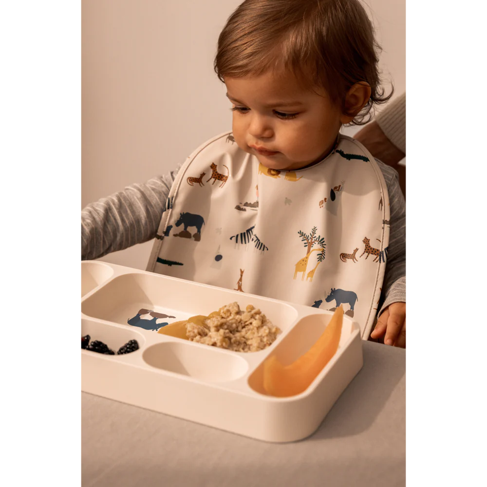 Mosu Plato infantil con divisiones All together Liewood