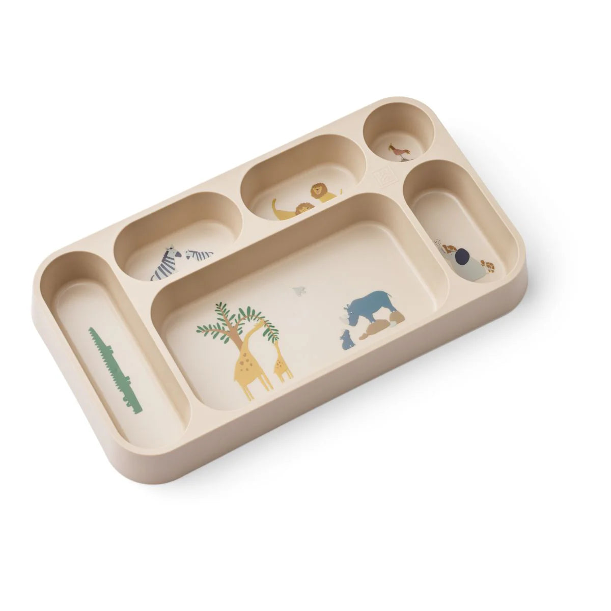 Mosu Plato infantil con divisiones All together Liewood