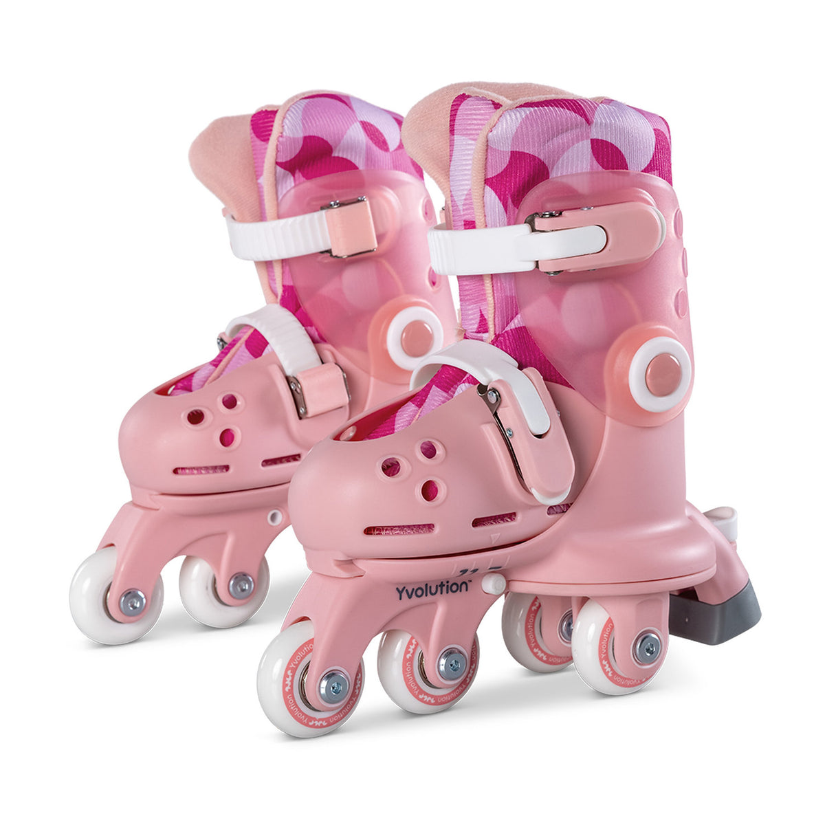 Patines Twista Rosa Evolutivos Yvolution