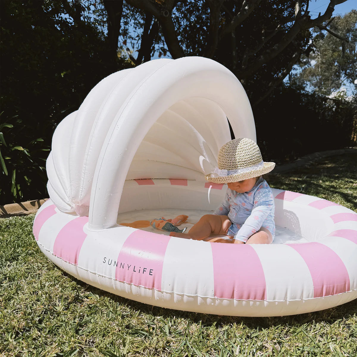 Piscina Infantil inflable Sunnylife Cotton Candy Cherry