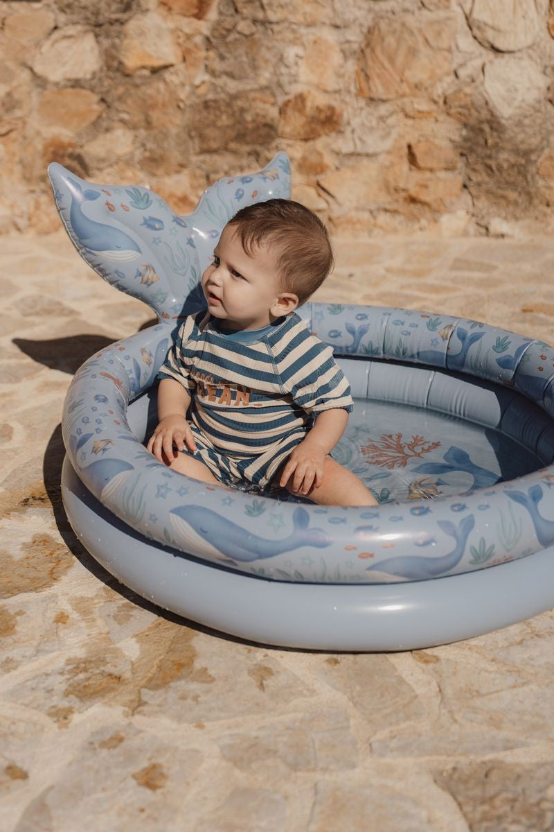 Piscina infantil con cola 80cm Océano Little Dutch