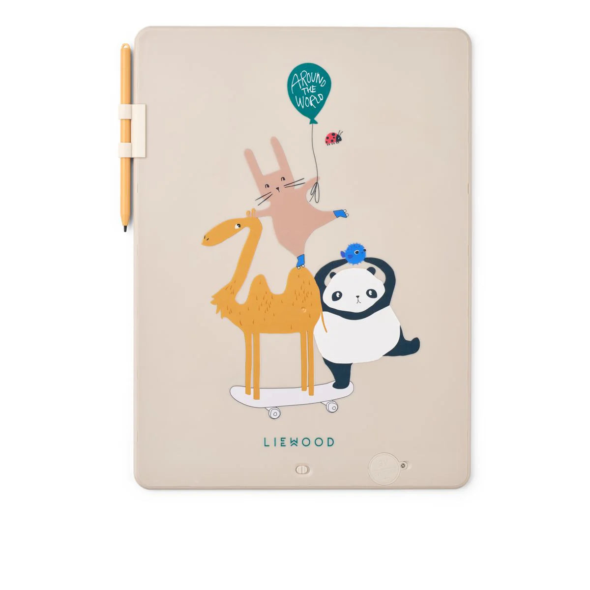 Pizarra mágica LCD Zora 13,5" Around the world Liewood