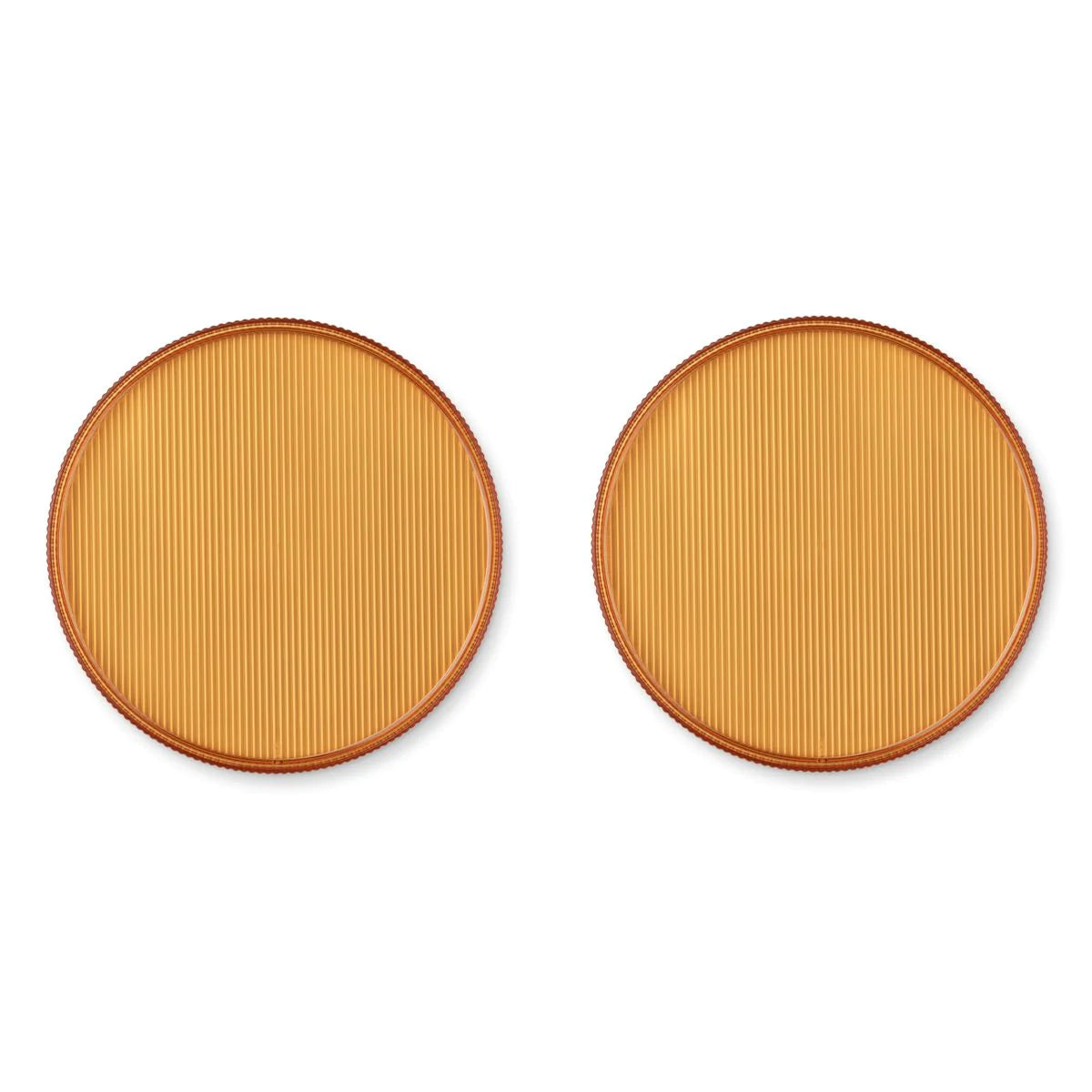 Set de 2 platos johs yellow mellow Liewood