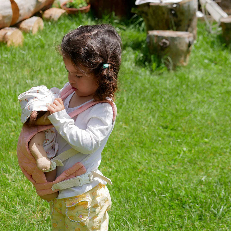 Portabebé para muñecas Dinkum Rosa Olli Ella