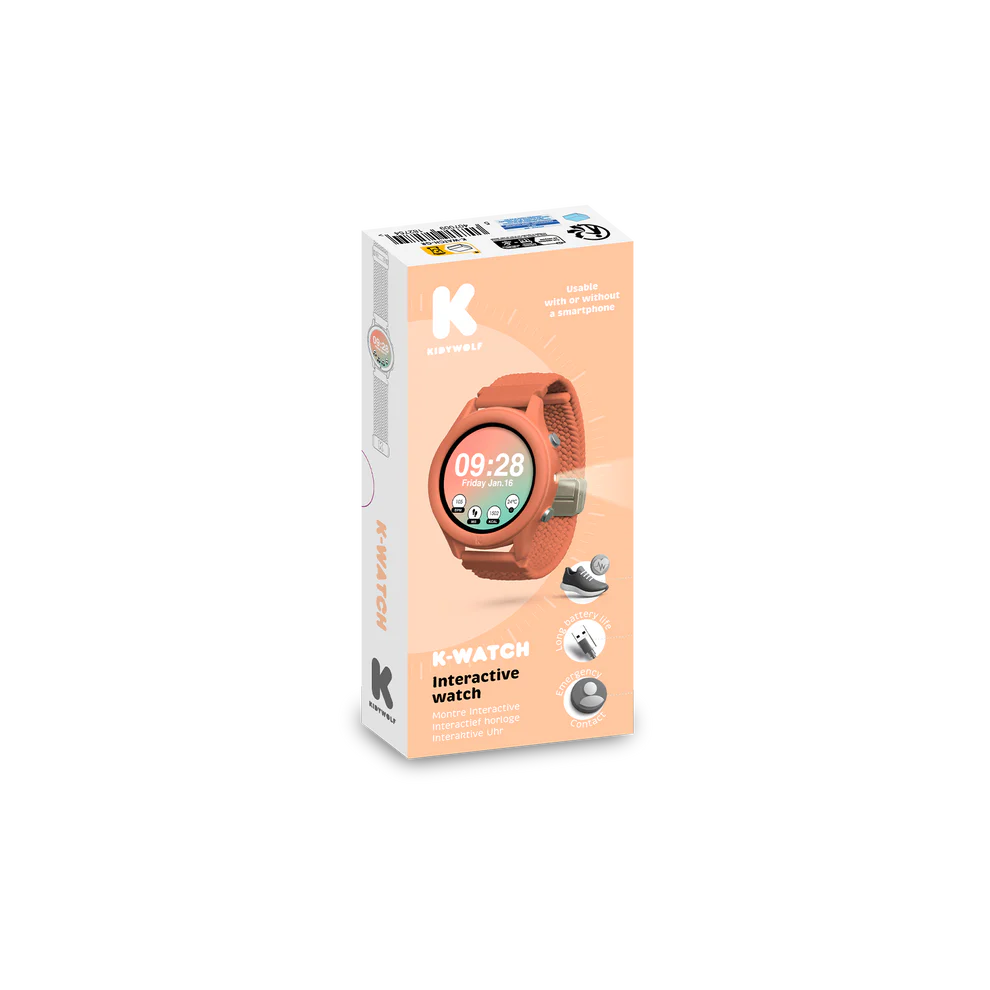 Reloj infantil K-Watch naranja - Kidywolf