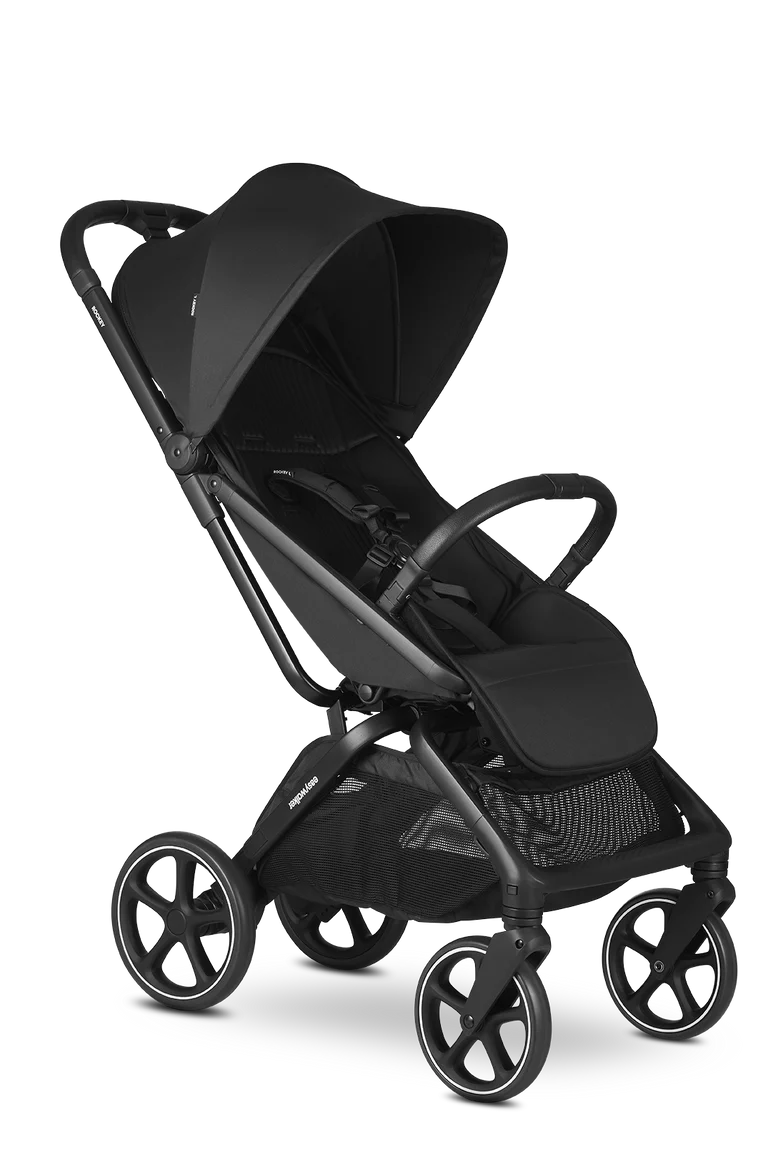 Pack Silla de paseo y capazo Rockey L Easywalker Pure Black