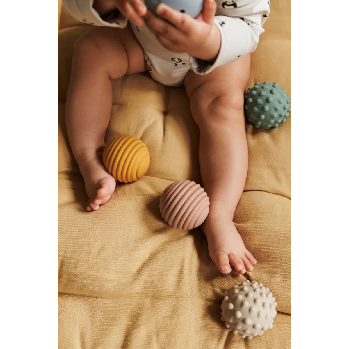 Set de 5 pelotas sensoriales para bebés Dorian Liewood