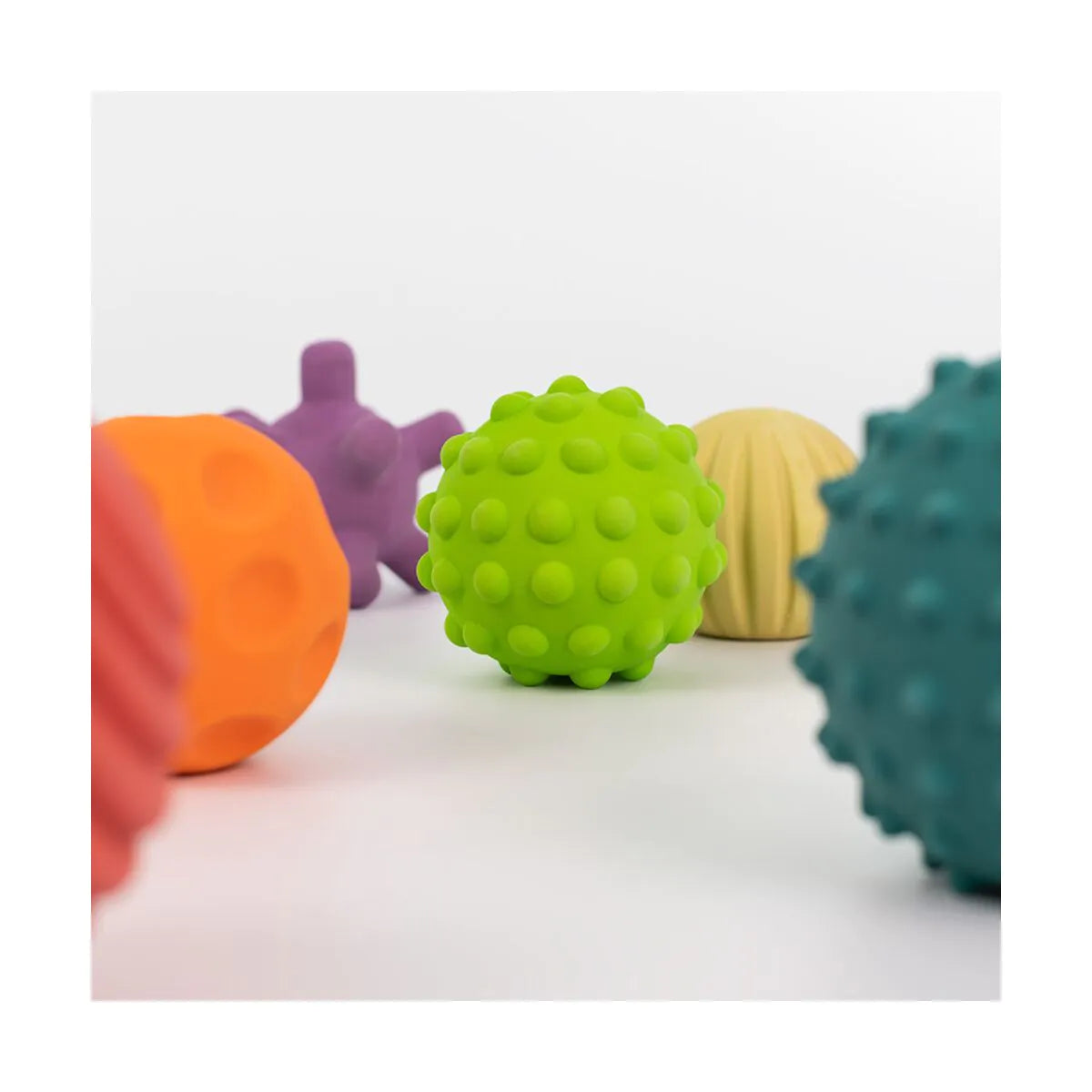 Set de 6 pelotas sensoriales Sensory ball Miniland