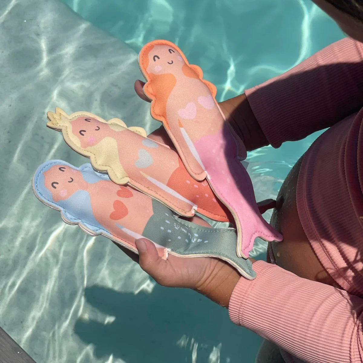 Set de buceo infantil Sirenas Melody the Mermaid Sunnylife