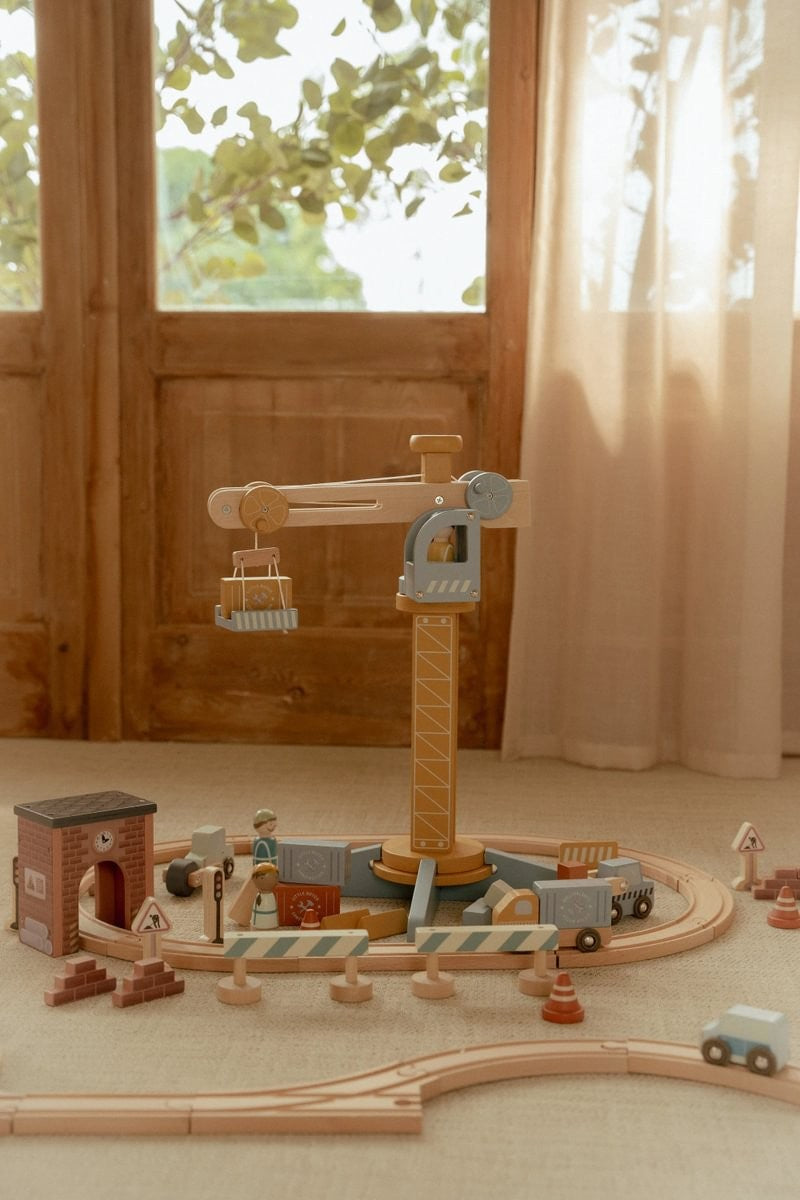 Set de construcción con Grua FSC Little Dutch