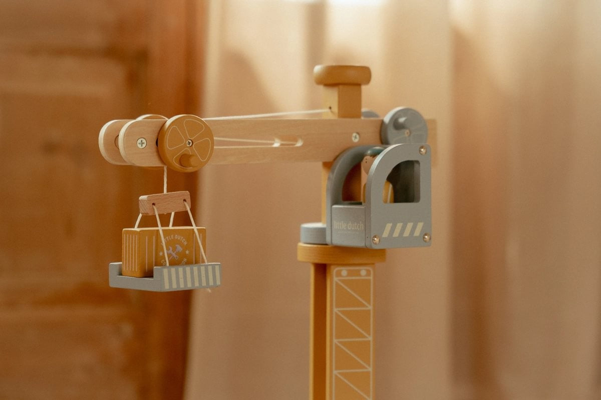 Set de construcción con Grua FSC Little Dutch