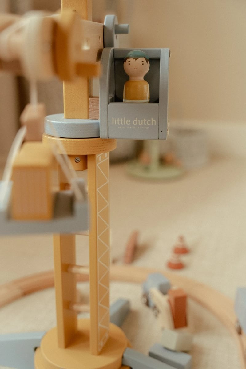 Set de construcción con Grua FSC Little Dutch