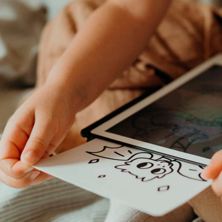 Set de plantillas Erase una vez y animales Kidydraw - Kidywolf