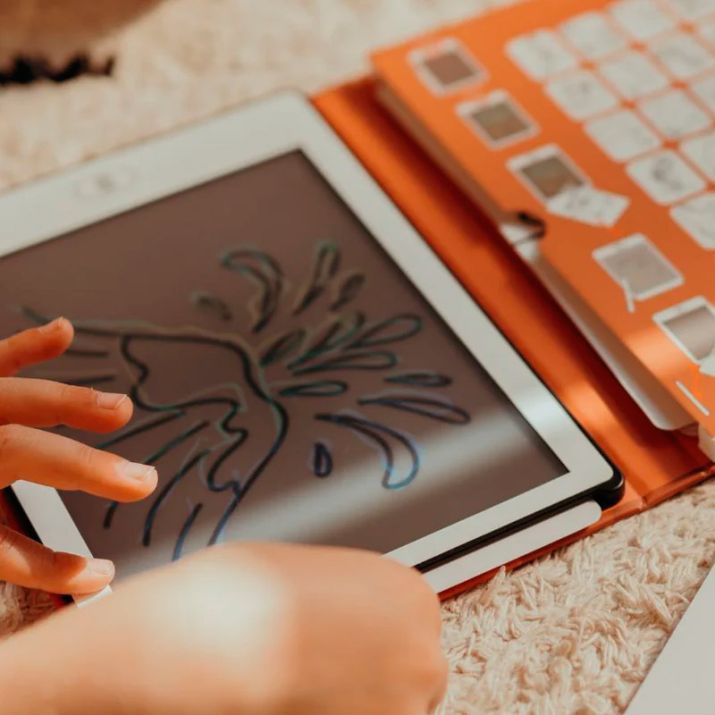 Set de plantillas Galaxia y Dinosaurios Kidydraw - Kidywolf