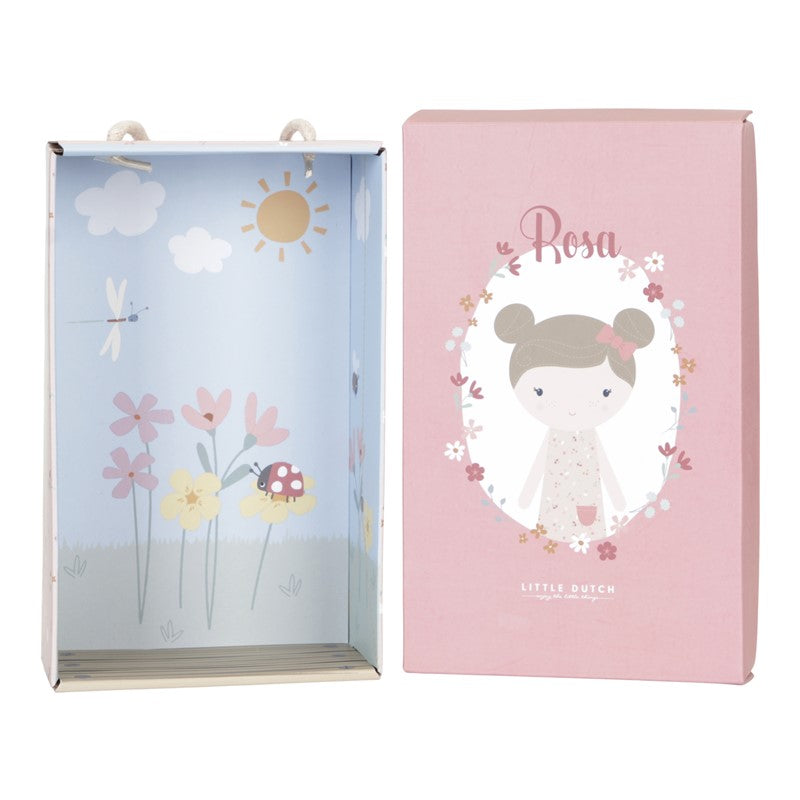 Rosa Muñeca blandita Mediana Little Dutch