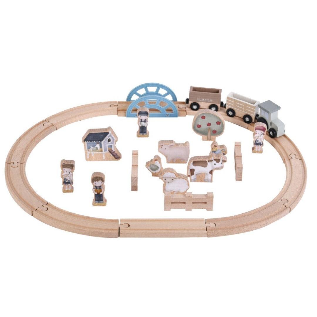 Sistema de tren Little Farm Little Dutch