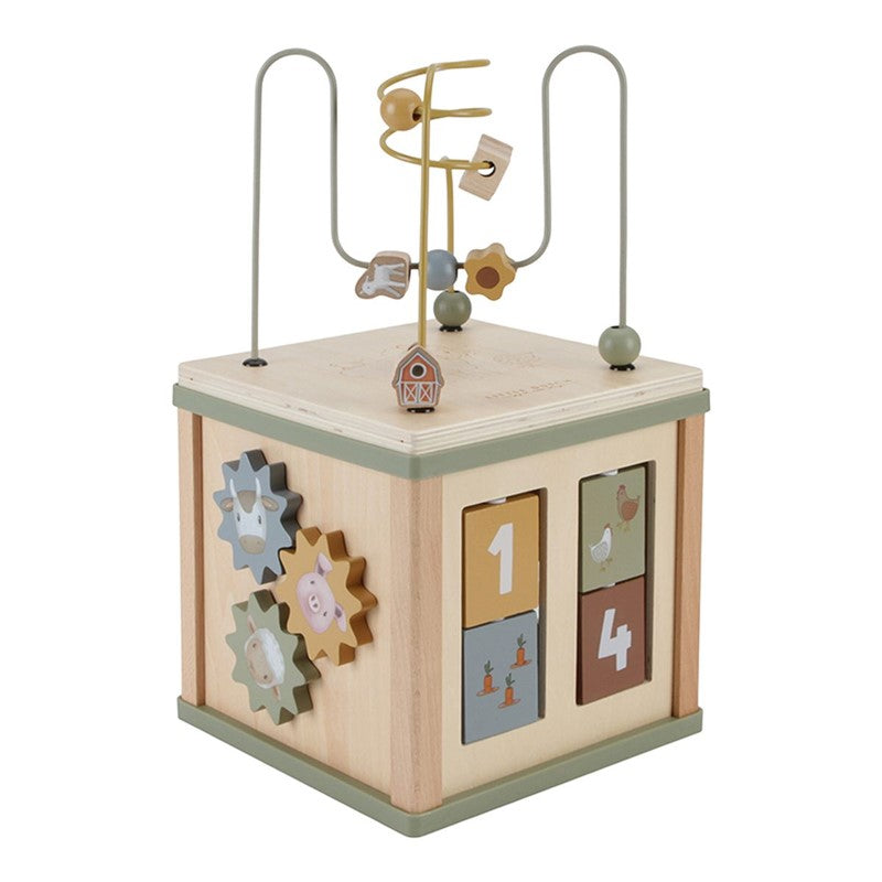 Cubo de actividades Granja de Little Dutch