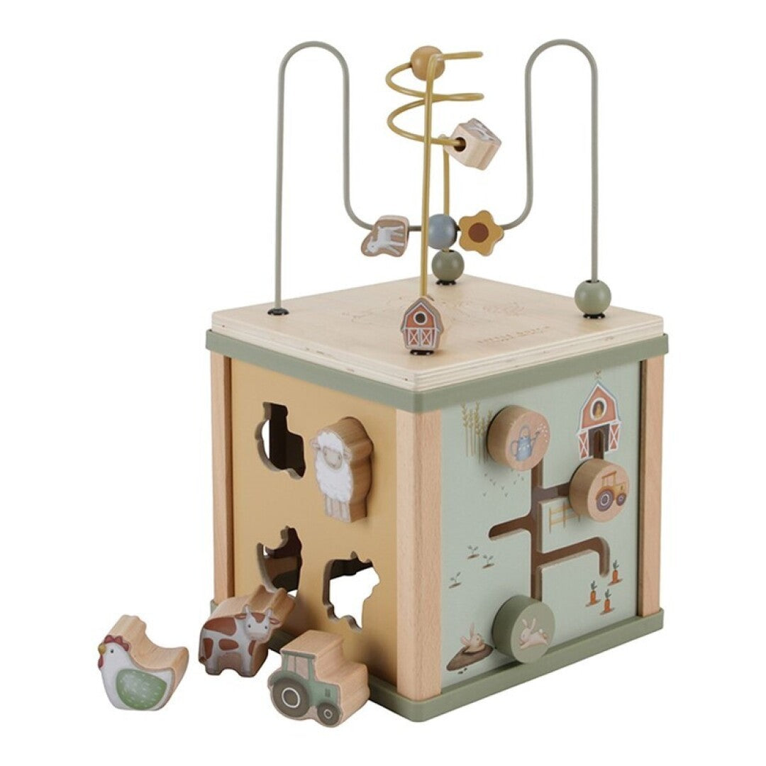 Cubo de actividades Granja de Little Dutch
