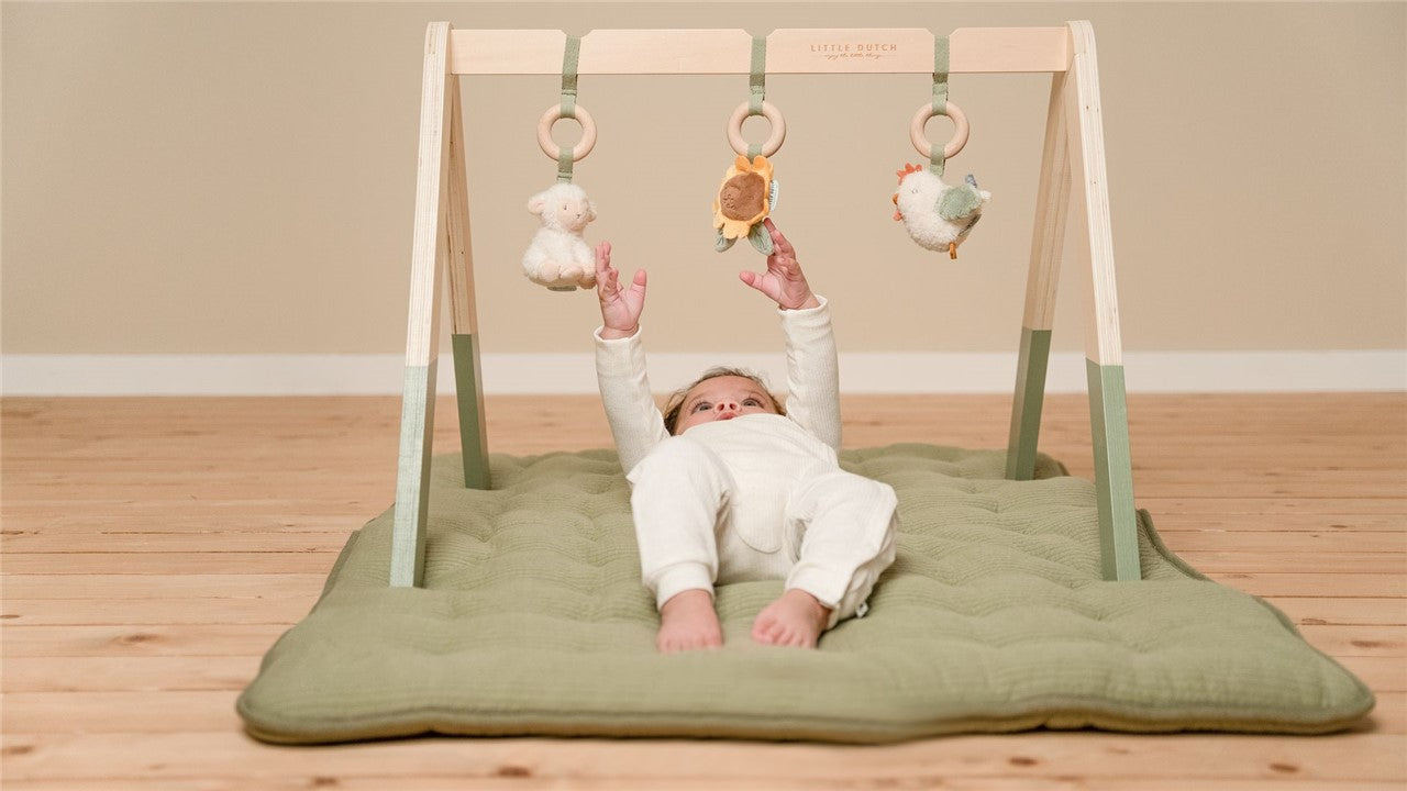 Gimnasio de madera Granja Little Dutch