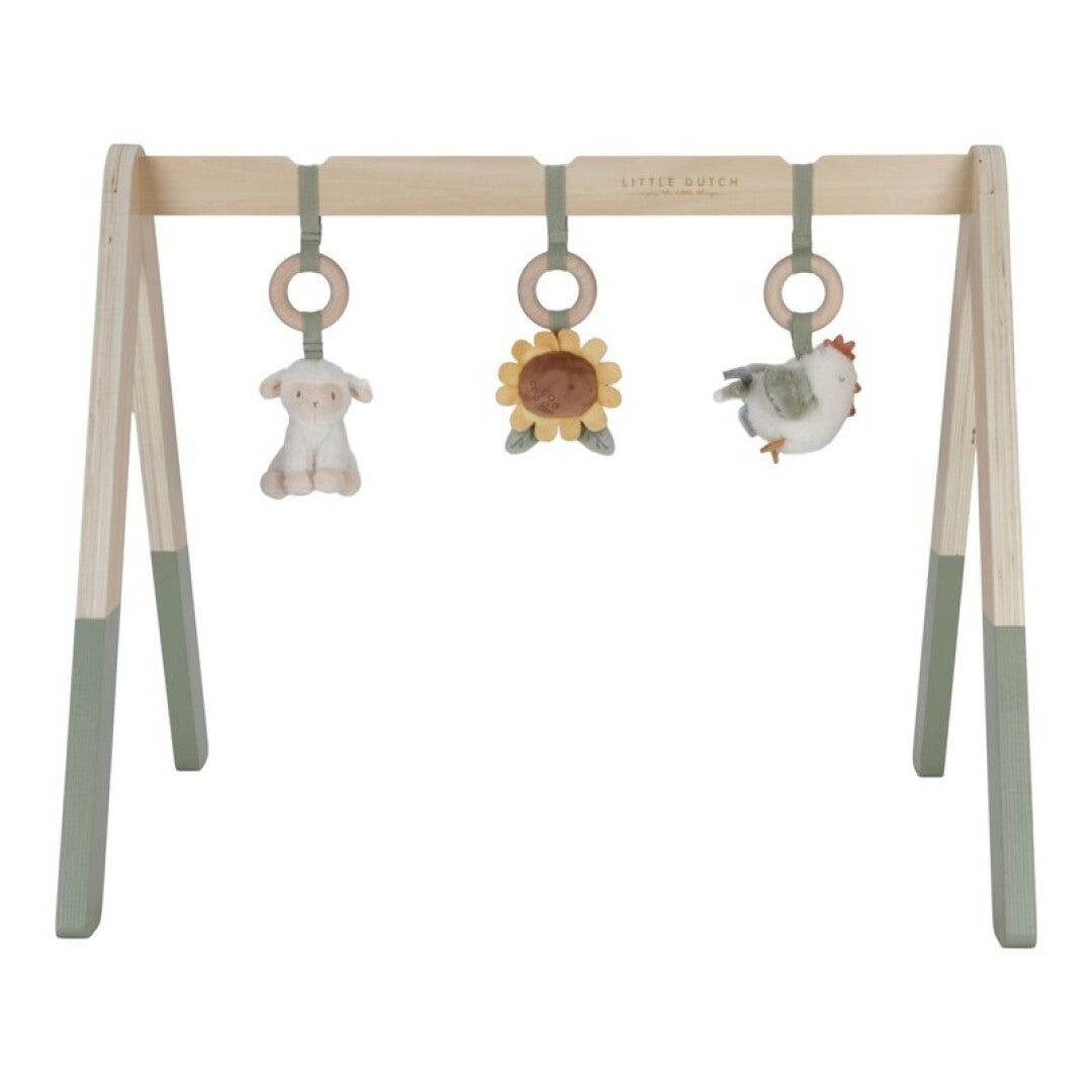 Gimnasio de madera Granja Little Dutch