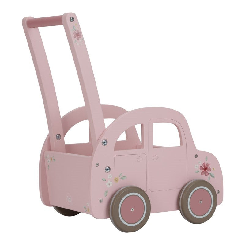 Andador coche rosa FSC de Little Dutch