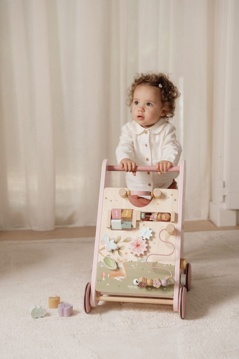 Andador multiactividades Fairy Garden FSC de Little Dutch