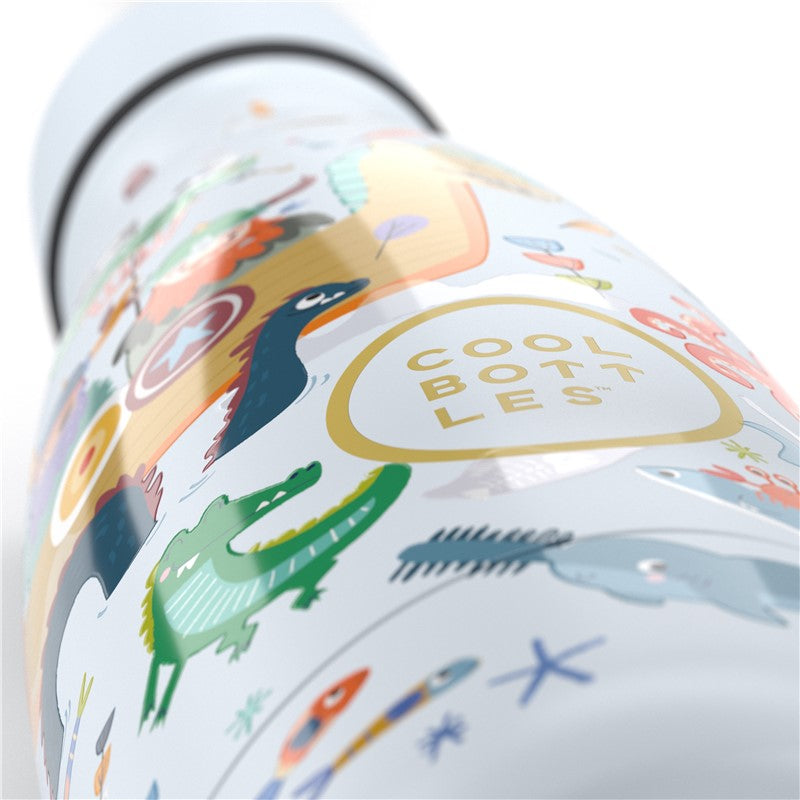 Botella Térmica Acero Cool Bottles Brave Vikings 350ml