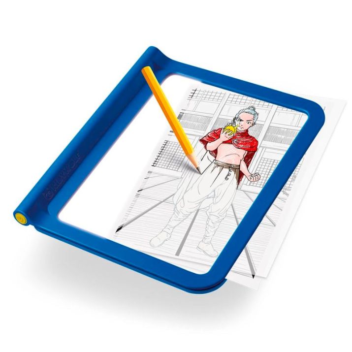Tableta de luz educativa Kidydraw Pro Azul - Kidywolf