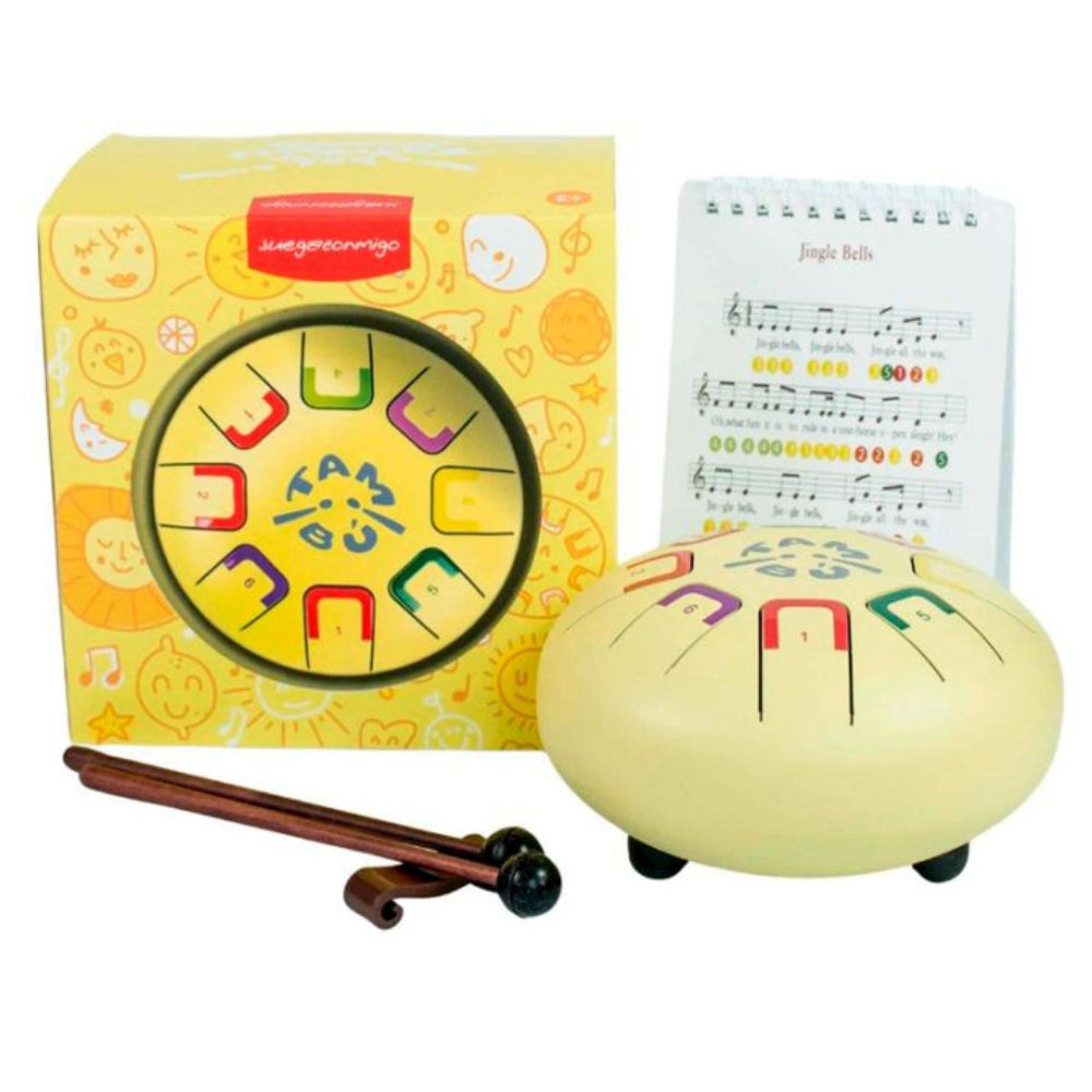 Tambor baby Tambú Mellow Yellow con lengüetas