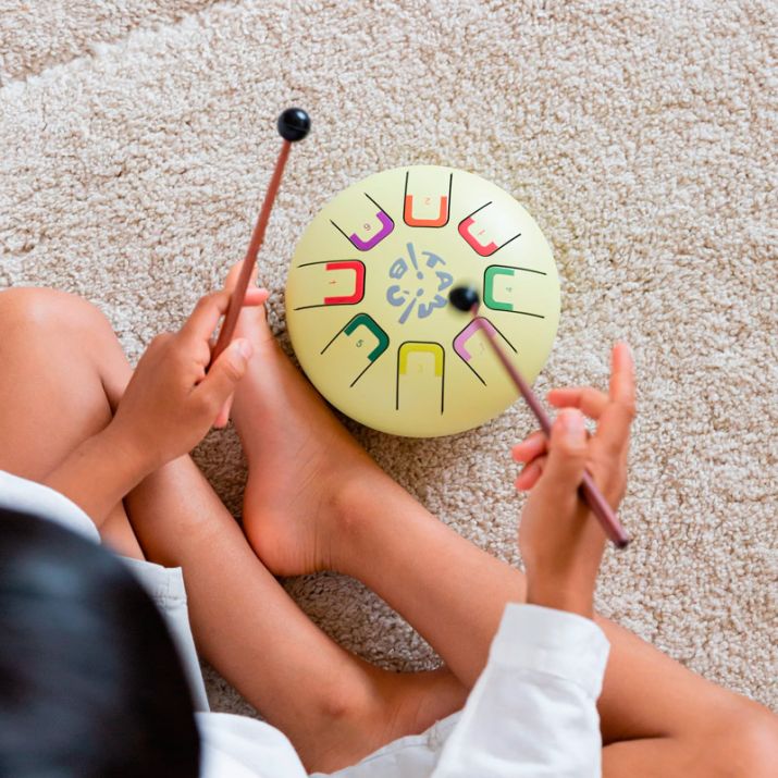 Tambor baby Tambú Mellow Yellow con lengüetas