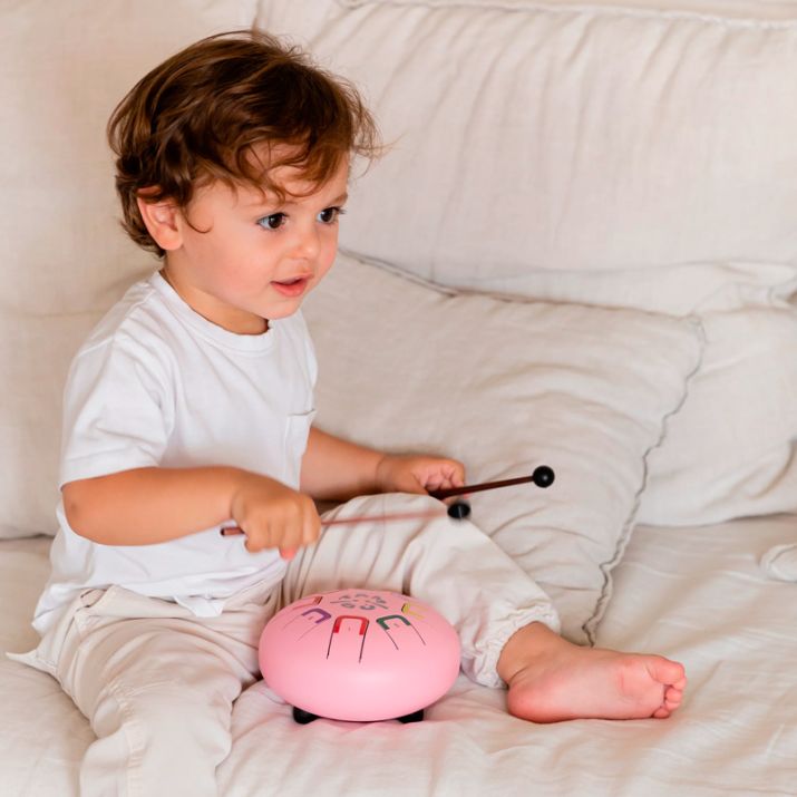 Tambor baby Tambú Pinky Winky con lengüetas